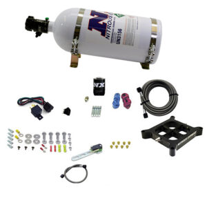 Billet Crossbar Plate System Dry Single Stage 100-500HP 4150 Flange 10LB Nitrous Express NX 66142-10
