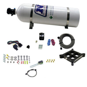 Billet Crossbar Plate System Dry Single Stage 100-500HP 4150 Flange 15LB Nitrous Express NX 66142-15