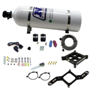 Billet Crossbar Plate System Dry Dual Stage 100-1000HP 4150 Flange 15LB Nitrous Express NX 66242-15