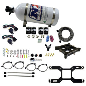 Billet Crossbar Plate System Dry Quad Stage 100-2000HP 4150 Flange 10LB Nitrous Express NX 66442-10