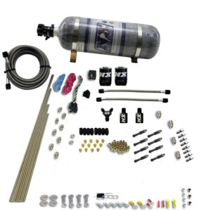 8-Cyl Dry Direct Port Nitrous System 12LB Nitrous Express NX 93006-12