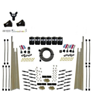 Three Stage 8-Cyl Dry Direct Port Nitrous System without Bottle Nitrous Express NX 93206-00