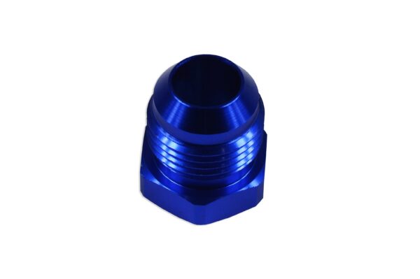 AN -10 AN10 JIC Flare Hex Port Plug Adapter Fitting Blue