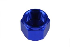 AN -10 AN10 JIC Female Flare Hex Port Plug Adapter Fitting Blue