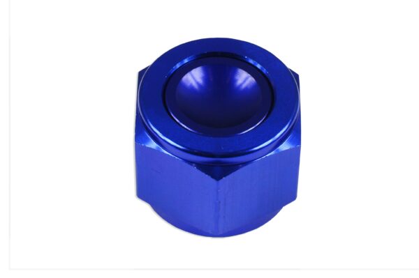 AN -4 AN4 JIC Female Flare Hex Port Plug Adapter Fitting Blue