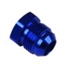 adapter-an8-korek-zaslepka-niebieski AN -8 AN8 JIC Flare Hex Port Plug Adapter Fitting Blue
