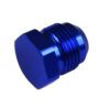 adapter-an8-korek-zaslepka-niebieski_4 AN -8 AN8 JIC Flare Hex Port Plug Adapter Fitting Blue