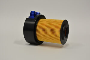 Oil cooler adapter BMW M50 Black 24mm