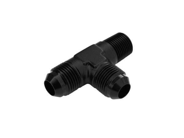 1/2 NPT to AN10 JIC Flare T-PIECE Tree Fuel Oil Adapter Black