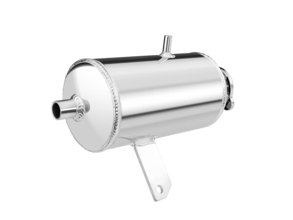 Alloy Polished Water Tank &Oil Catch Can 1.5L Round Water Catch Can Fuel Tank