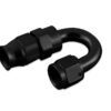 AN -10 AN10 JIC 180' Degree PTFE Fuel Oil Fitting hose end Black