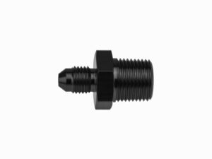 AN10 JIC Flare To 3/4 NPT Straight Hose Fitting Adapter Black