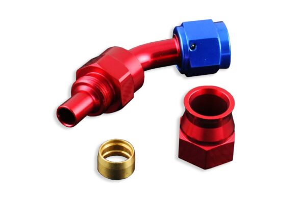 an10-45-ptfe-koncowka-paliwowa-olejowa-jic-czerwony_2 AN -10 AN10 JIC 45' Degree PTFE Fuel Oil Fitting hose end Red