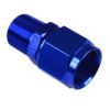 AN-12 AN12 JIC Flare to 1/2 NPT female-male straight hose fitting adapter Blue