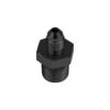 AN4 JIC Flare To 3/8 NPT Straight Hose Fitting Adapter Black