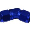 an4-45-nypel-adapter-zensko-zenski-jic-niebieski Adapter AN4 45' female-female coupler hose fitting Blue
