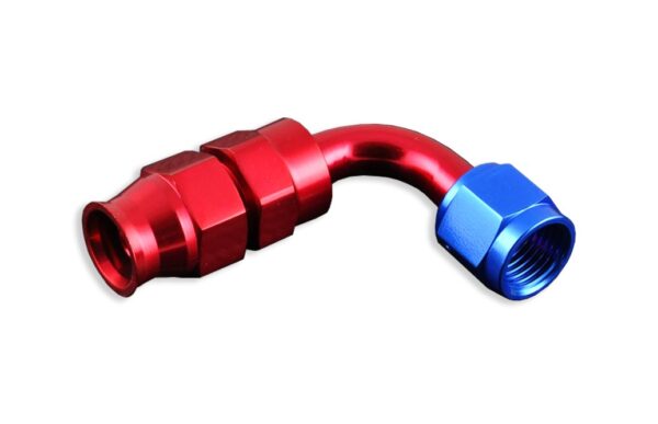 an4-90-ptfe-koncowka-paliwowa-olejowa-jic-czerwony AN -4 AN4 JIC 90' Degree PTFE Fuel Oil Fitting hose end Red