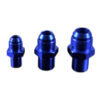 AN4 JIC Flare To M10x1.25 Straight Hose Fitting Adapter Blue