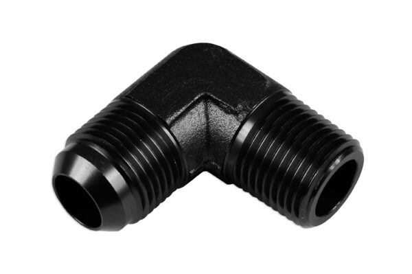 an6-1-8-npt-90-nypel-adapter-mesko-meski-czarny Adapter AN6-1/8 NPT 90' male-male coupler hose fitting Black