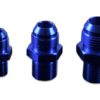 AN-6 AN6 JIC Flare to 1/8 NPT straight hose fitting adapter Blue