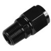 an6-3-8-npt-nypel-adapter-zensko-meski-czarny AN-6 AN6 JIC Flare to 3/8 NPT female-male straight hose fitting adapter Black
