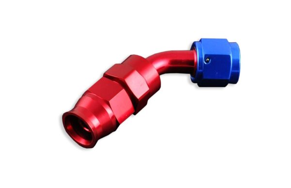 an6-45-ptfe-koncowka-paliwowa-olejowa-jic-czerwony AN -6 AN6 JIC 45' Degree PTFE Fuel Oil Fitting hose end Red