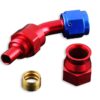 an6-45-ptfe-koncowka-paliwowa-olejowa-jic-czerwony_2 AN -6 AN6 JIC 45' Degree PTFE Fuel Oil Fitting hose end Red