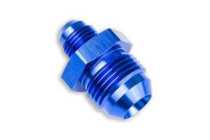 Adapter AN6 male to AN4 male JIC reducer oil fuel hose fitting Blue