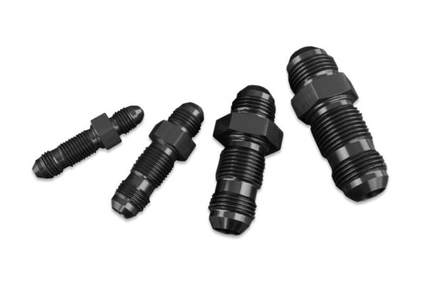 an6-jic-nypel-adapter-grodziowy-prosty-czarny Adapter AN6 JIC bulkhead straight male hose fitting Black