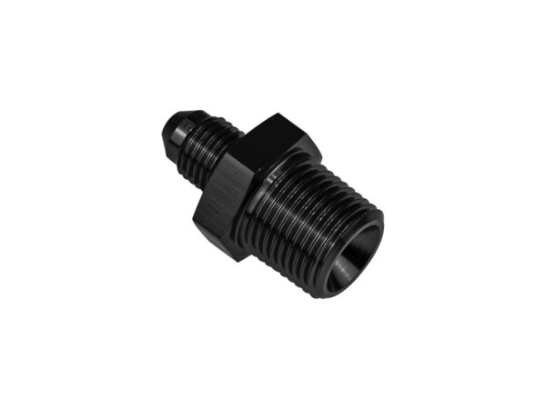 an8-3-4-npt-nypel-adapter-mesko-meski-czarny_2 AN8 JIC Flare To 3/4 NPT Straight Hose Fitting Adapter Black