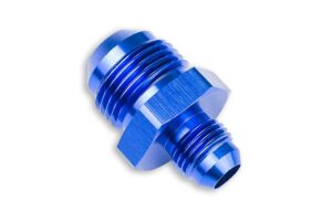 Adapter AN8 male to AN6 male JIC reducer oil fuel hose fitting Blue
