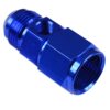 AN8 AN-8 Female-male inc Inline port 1/8 NPT Fuel Oil Pressure Gauge T-Piece Adapter Blue