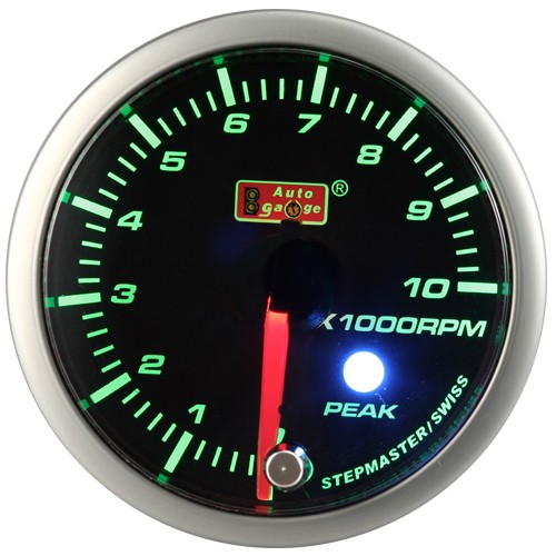 Auto Gauge Tachometer Blue