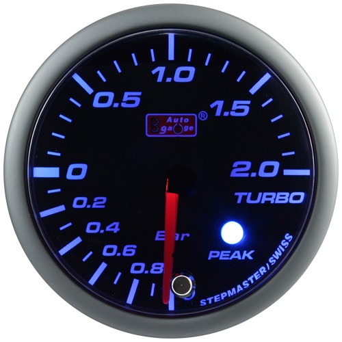 Auto Gauge Boost Indicator Green