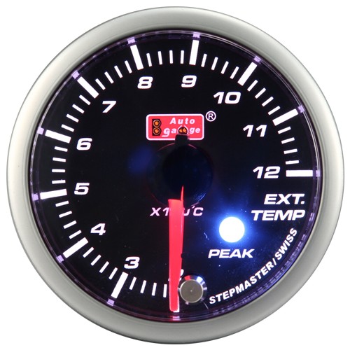 Auto Gauge EGT indicator Blue