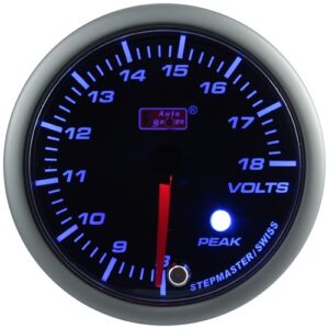 Auto Gauge Voltage indicator Amber