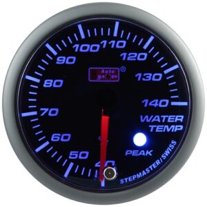 Auto Gauge Water temperature indicator Amber