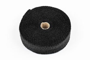 Exhaust Wrap BLACK  50mm/2mm 15m