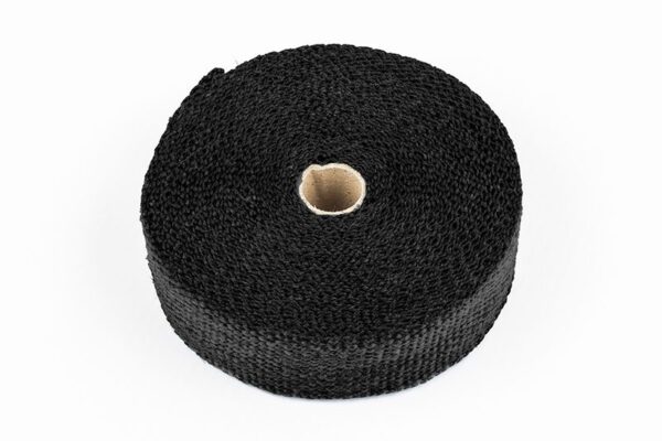 Exhaust Wrap BLACK  50mm/2mm 15m