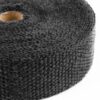 Exhaust Wrap BLACK  50mm/2mm 15m