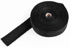 Exhaust Wrap BLACK  50mm/2mm 5m