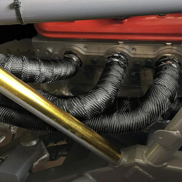 Black Titanium Exhaust Wrap 2in x 15ft (5cm x 4,5m) DEI 010005