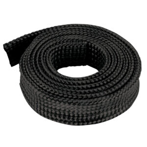 blk_vr_sleeving_4ft_roll_47693 Thermal sleeve DEI-10589 for hoses and cables Black Titanium Protect-A-Sleeve 2,54cm x 91cm