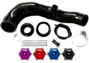 RTMG Performance Blow Off Valve Kit DAD/DAC for 1.5 TSI EVO for VW Golf/Ibiza FR/Leon/T-Rock/Tiguan/Karoq Black