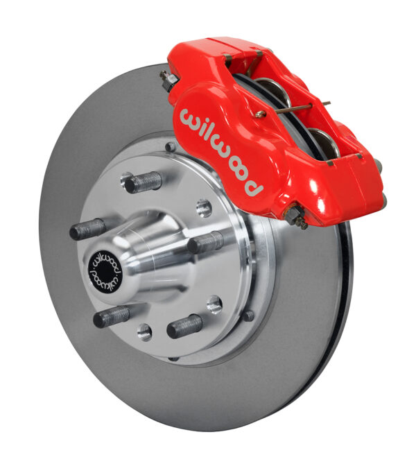 brake_kit_140-11018-R-xl Wilwood 140-11018 FDL Pro Series Front Brake Kit Undrilled Rotors Red