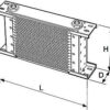 Setrab Proline oil cooler 50-row 210 x 389 mm (115mm)