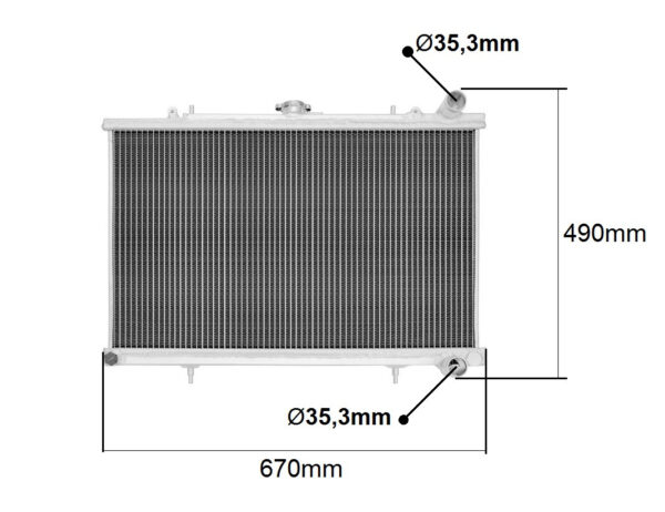 Water cooler racing radiator for Nissan 200sx s13 CA18DET, Skyline R32 RB20