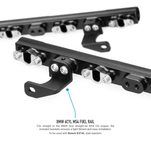 Nuke Performance Fuel Rail for BMW 6cyl M54