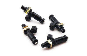 Deatschwerks Injectors set 1200cc for Lotus Elise 2.4L 2AZFE 1996-11 Exige 2.4L 2AZFE 2000-11 Toyota Celica 2000-05 MR2 1999-2007 Scion TC/XA/B 2004-10