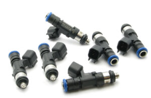 Deatschwerks Injectors set 1000cc for Nissan 350z-370z 2003-15 GTR VR38DETT 2009-15 Nissan Skyline NEO RB25DET 1998-2002 Infiniti G35/G37 2003-14 and Volkswagen Golf GTI R32 3.2L VR6 2004-05